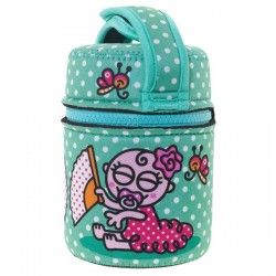 Laken Junior Lunch Box Isotherme Turquoise Avec Bebe Flamenco 50cl